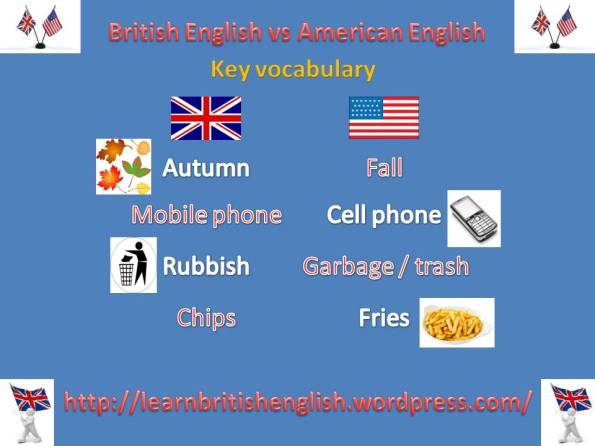British English vs American English key vocabulary 2 JPEG